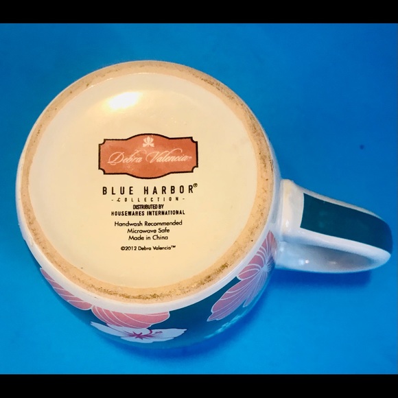 Debra Valencia Blue Harbor Collection Jumbo Mug - Picture 3 of 4